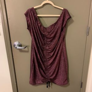 Plus Size Ruched Bodycon Dress